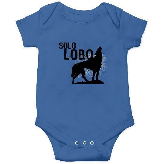 Solo Lobo - Lone wolf spanish Onesies