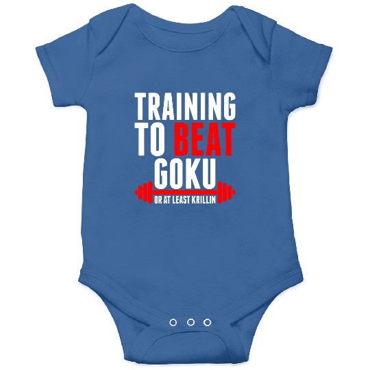 Training To Beat Goku Onesies