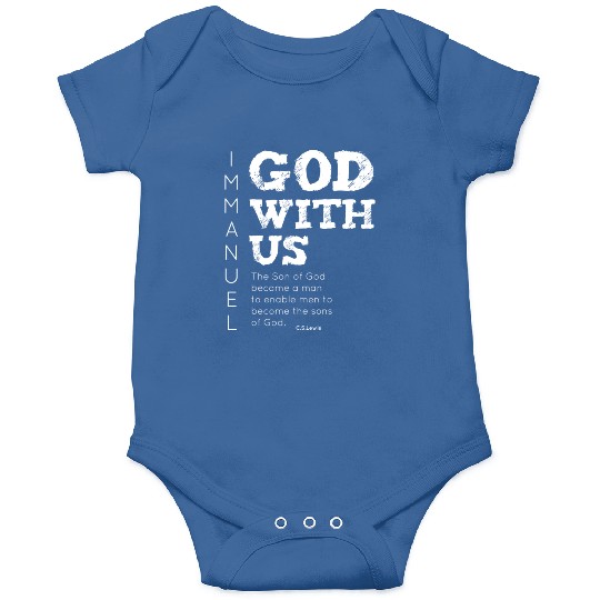 Immanuel, God with us Onesies