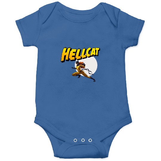 Mens Marvel Hell Cat Hella Cat Hellcat New cat Onesies