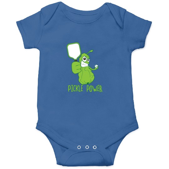 Pickleball Funny Pickle Power Onesies