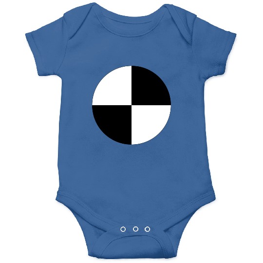 Crash Test Dummy Logo Onesies