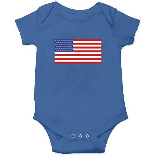 US Flag 51 Stars Onesies