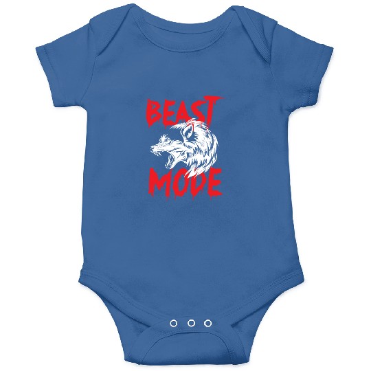 Wolf pack predator wild lonely animal moon Onesies