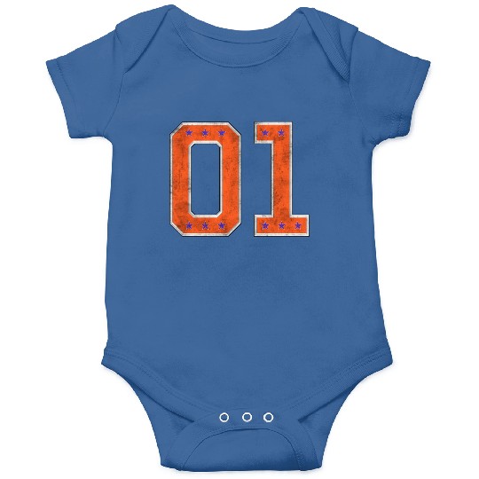 01 General Lee Style Onesies