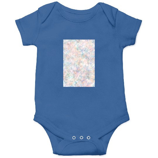 Multicolor Pastel Rainbow Marble Pattern Onesies