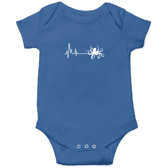 My Heart Beats For Octopus Heartbeat Onesies