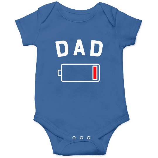 DAD LOW BAT Onesies