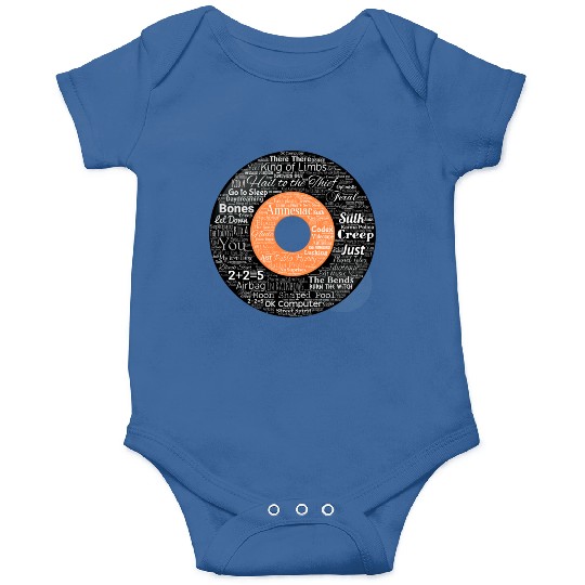 Radiohead Albums and Songs Onesies
