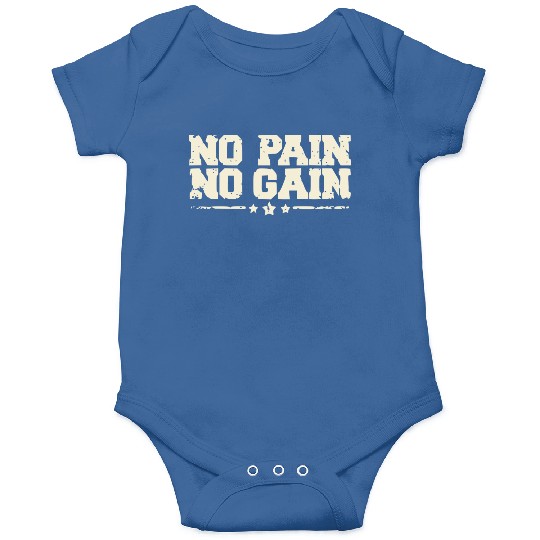 No Pain No Gain workout Onesies