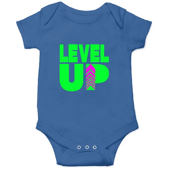 Level Up Neon Green Onesies