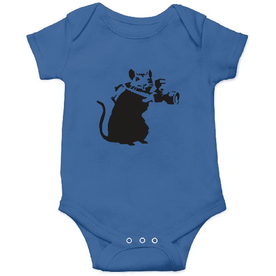 Rat with camera - Banksy Graffiti Onesies