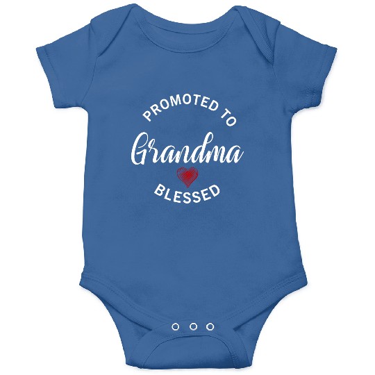 Promoted To Grandma Onesies