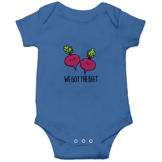 We Got The Beat Cute Vegetable Pun Onesies