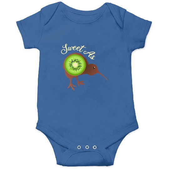 Sweet as Kiwi New Zealand Funny Gift Idea Onesies
