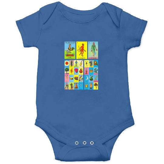 Loteria Mexican Onesies