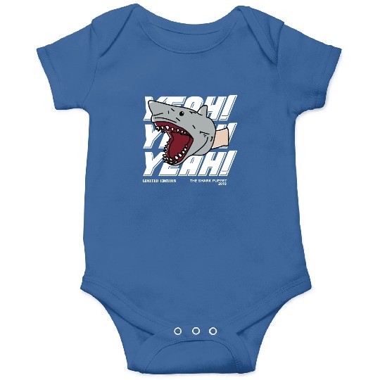 Shark puppet merch Onesies