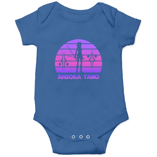Ahsoka tano - Synthwave Onesies