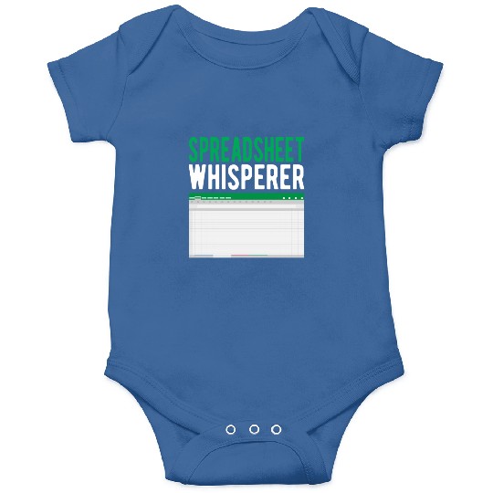 Spreadsheet Whisperer Excel Accounting Accountant Onesies
