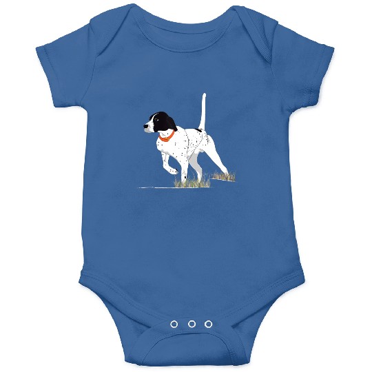 Bird Hunting Hunter English Pointer Dog Onesies