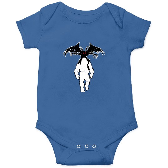 Bigfoot Riding Mothman - Funny Sasquatch Myth Onesies