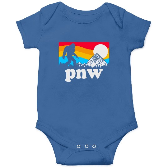 PNW Pacific Northwest Bigfoot Onesies