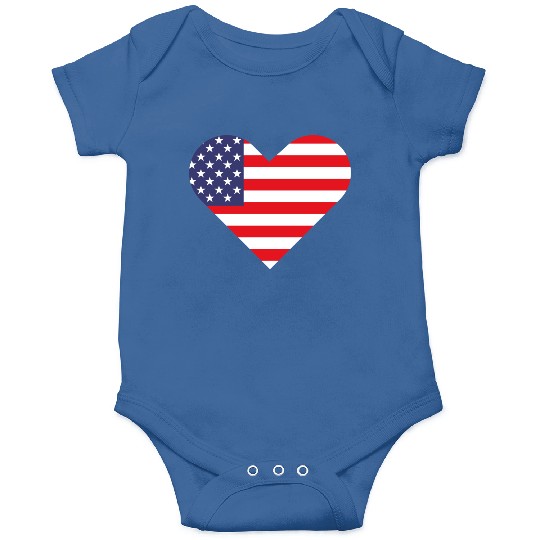 American Flag Onesies