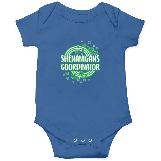 St. Patricks Day Onesies, Shenanigans Coordinator,