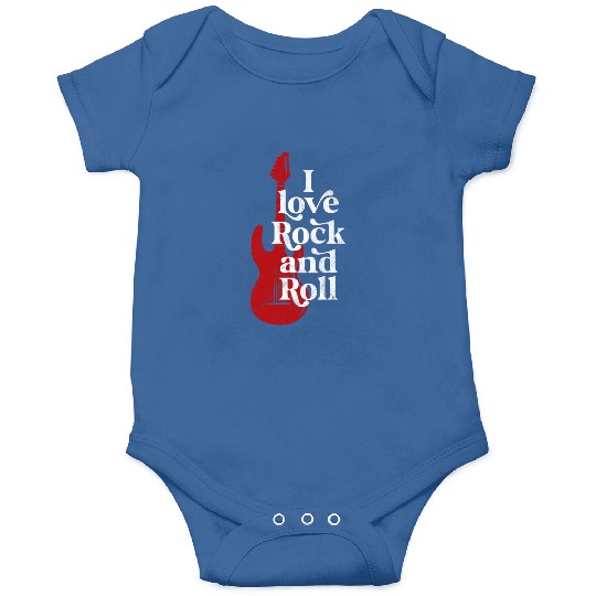 I Love Rock and Roll Onesies