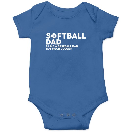 Softball Dad Onesies