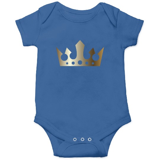VIP golden crown king gold vector image monarch Onesies