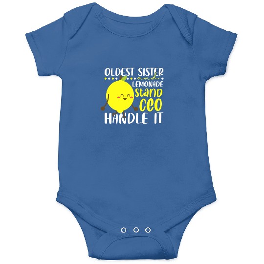 Lemon Juice Business Older Sister & Lemonade Onesies