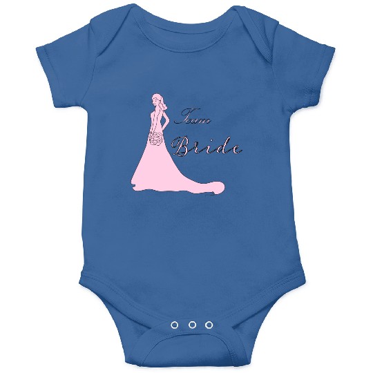 team bride pink silhouette bachelorette party Onesies