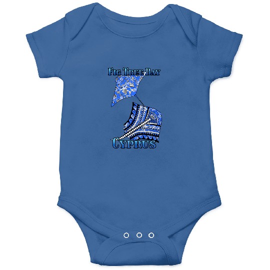 Fig Tree Bay Vacation Tribal Stingrays Onesies