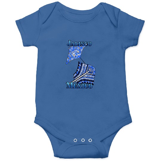 Jalisco Vacation Tribal Stingrays Onesies