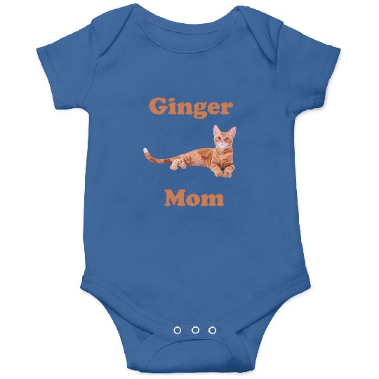 Ginger Cat Mom Onesies