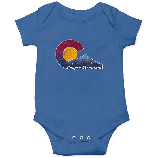 Copper Mountain Colorado Mountain Scenery Onesies