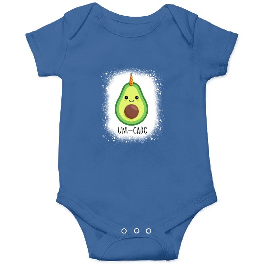 Cute Avocado Unicorn Design Onesies