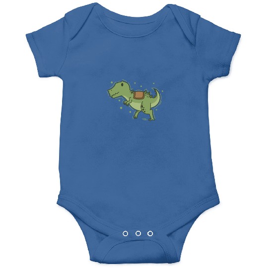 T-Rex Dino with Saddle for riding Reptile Onesies