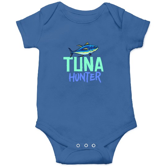 Red Tuna Fish Bluefin Fishing Salad Onesies