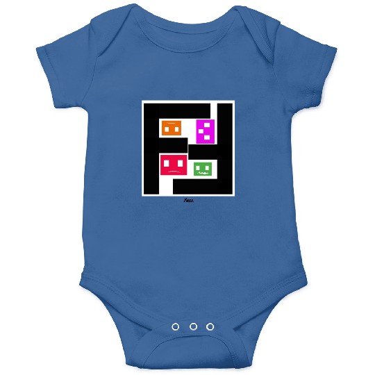 Geometric Cubes In Game - multi-sided cubes Onesies