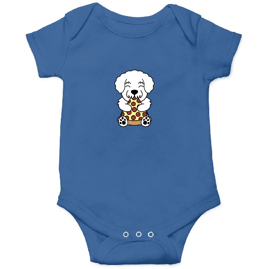 Bichon Frise Pizza Lover Onesies