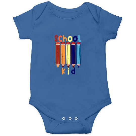 Funny School kid school start Onesies