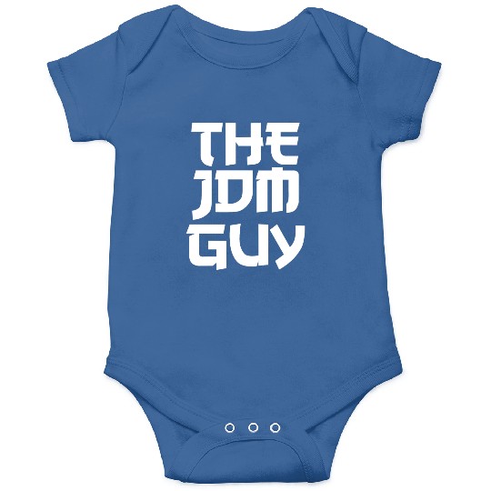 The JDM Guy white text japanese car lover Onesies