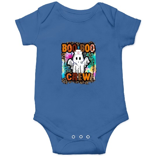 Halloween Boo Boo Crew Tie Dye Onesies