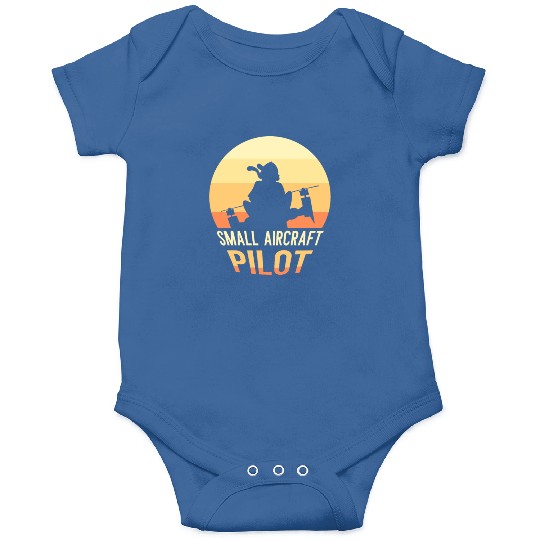 Small Aircraft Pilot Private Small Airplane Onesies
