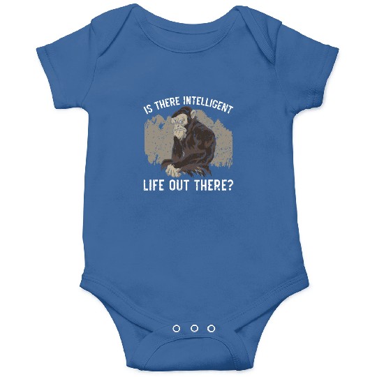 Is There Intelligent Life Out There Chimpanzee Onesies