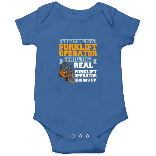 Forklift Operator Driver Lift Truck Training Onesies