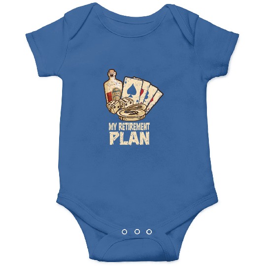 Poker Player Retirement Plan Playing Poker Onesies