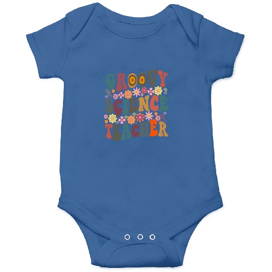 Groovy Science teacher retro Back To School Onesies